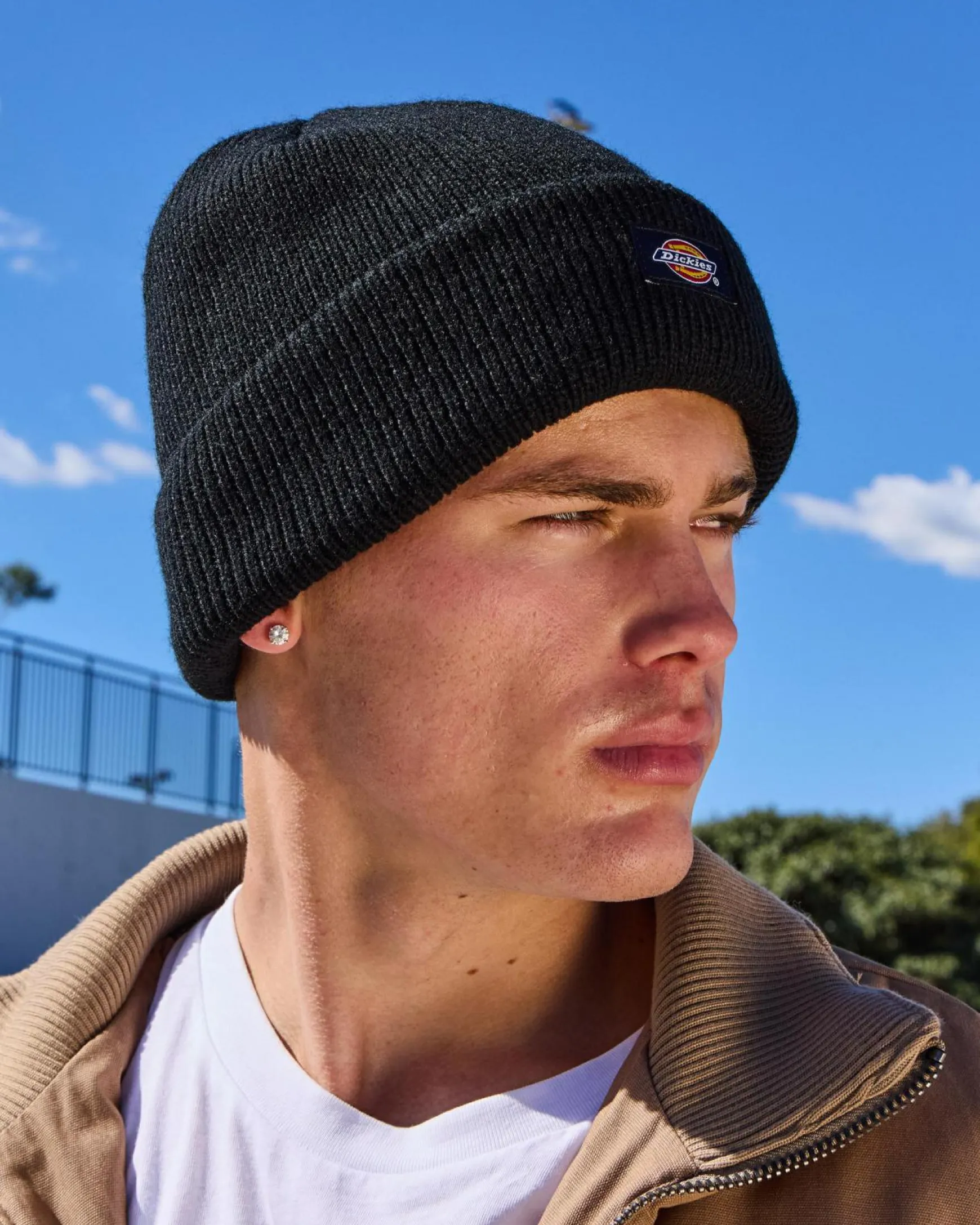 Classic Label Cuff Beanie