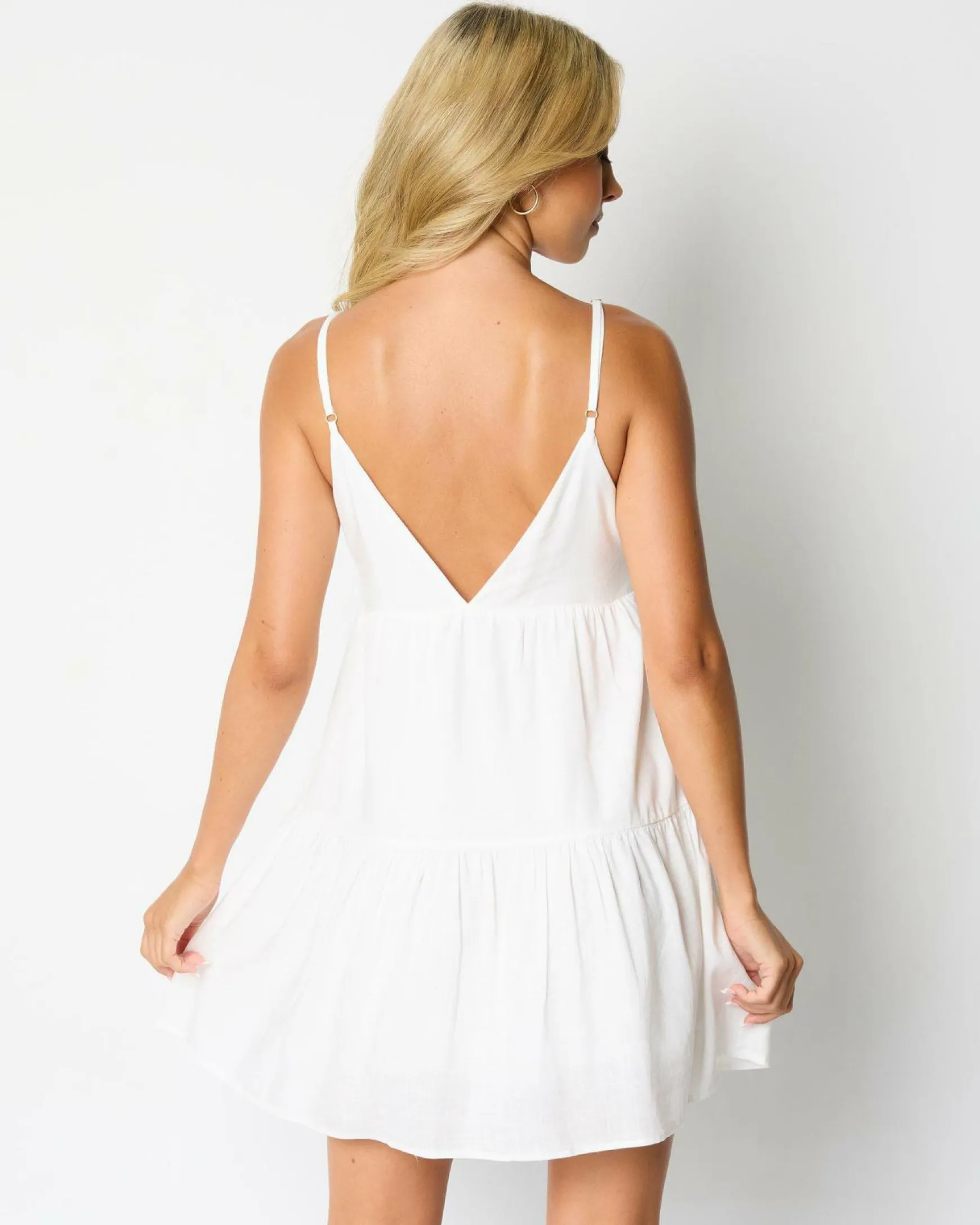 Classic Tiered Mini Dress