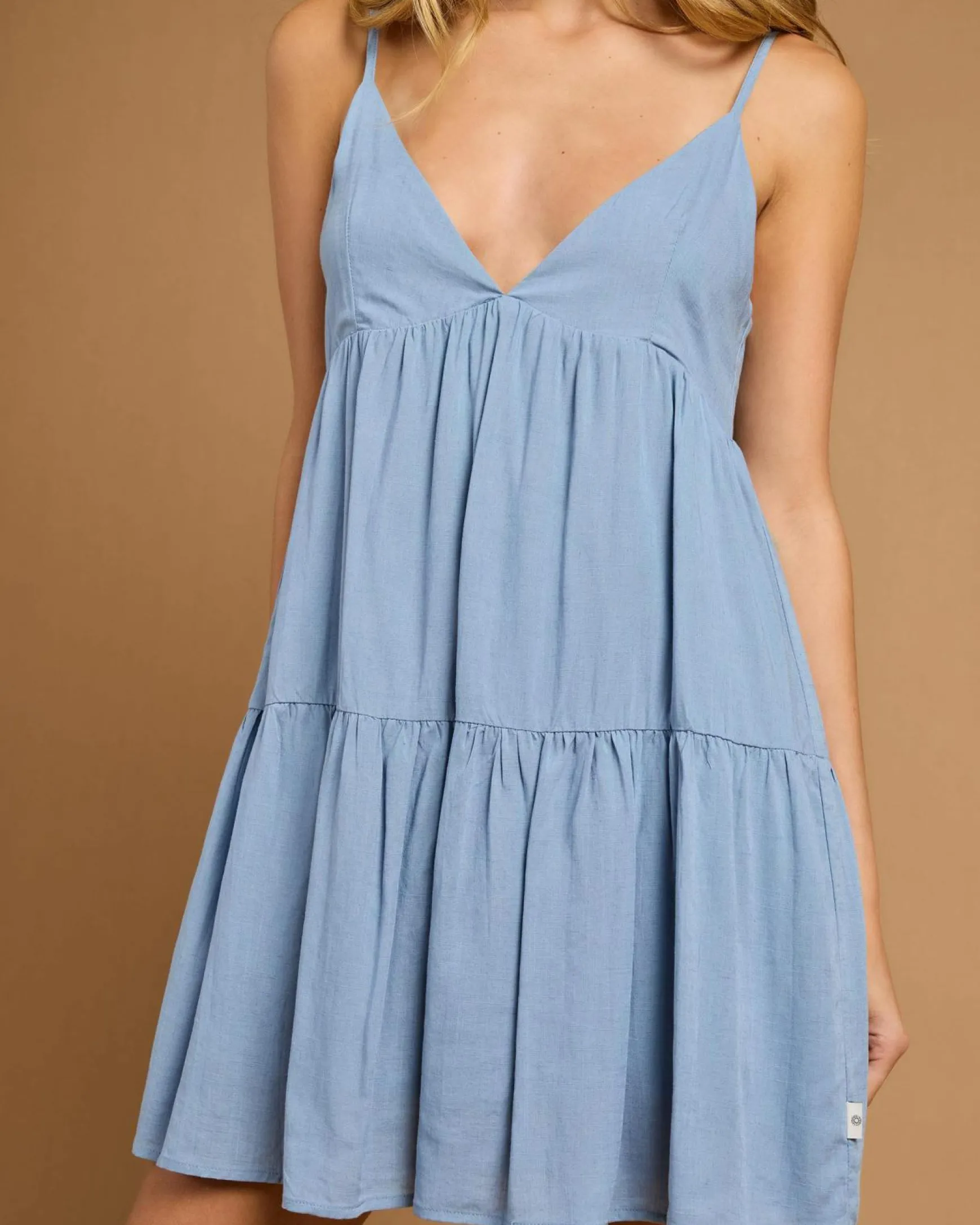 Classic Tiered Mini Dress