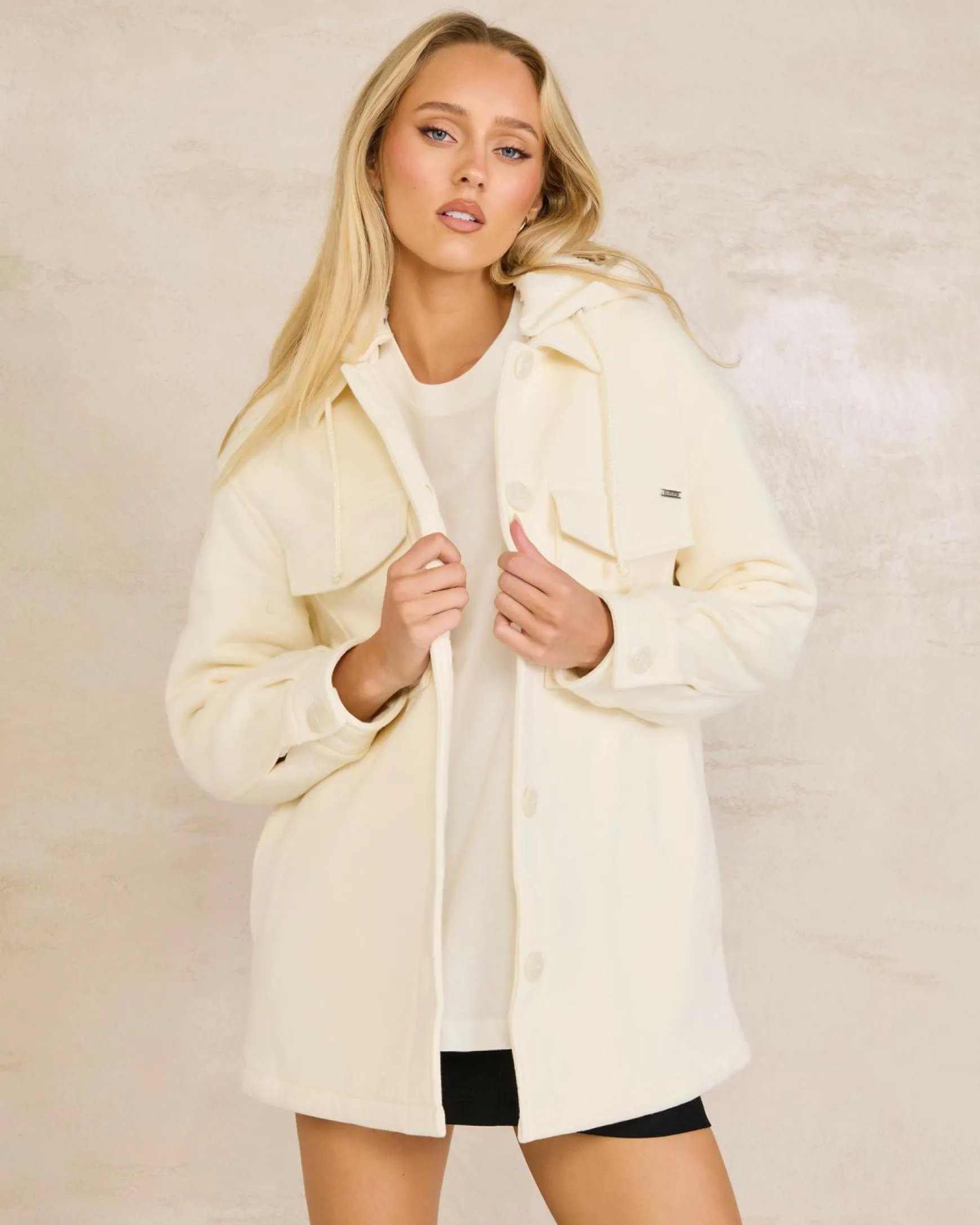 Claudia Hooded Shacket