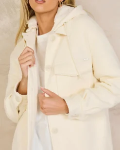 Claudia Hooded Shacket