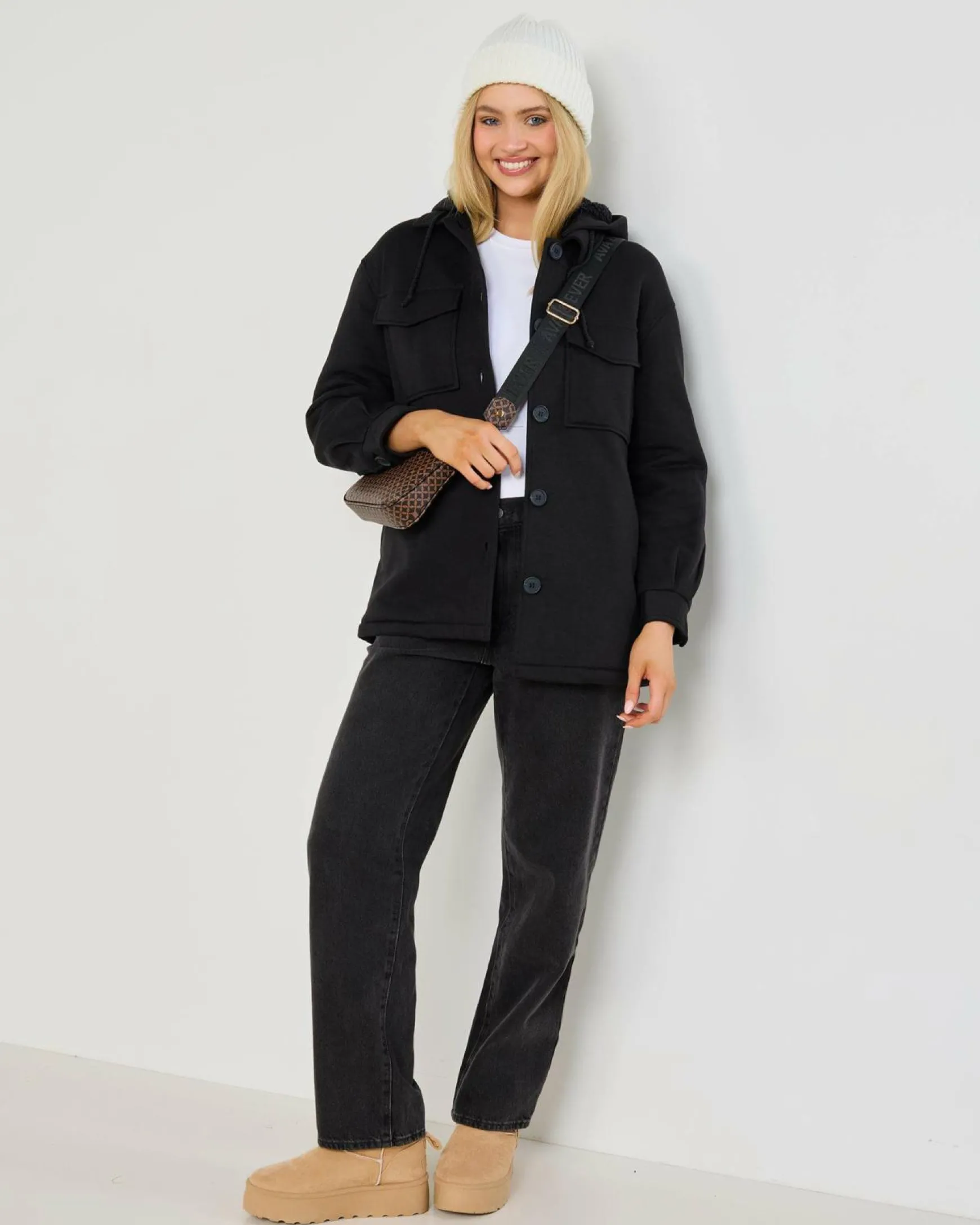 Claudia Hooded Shacket