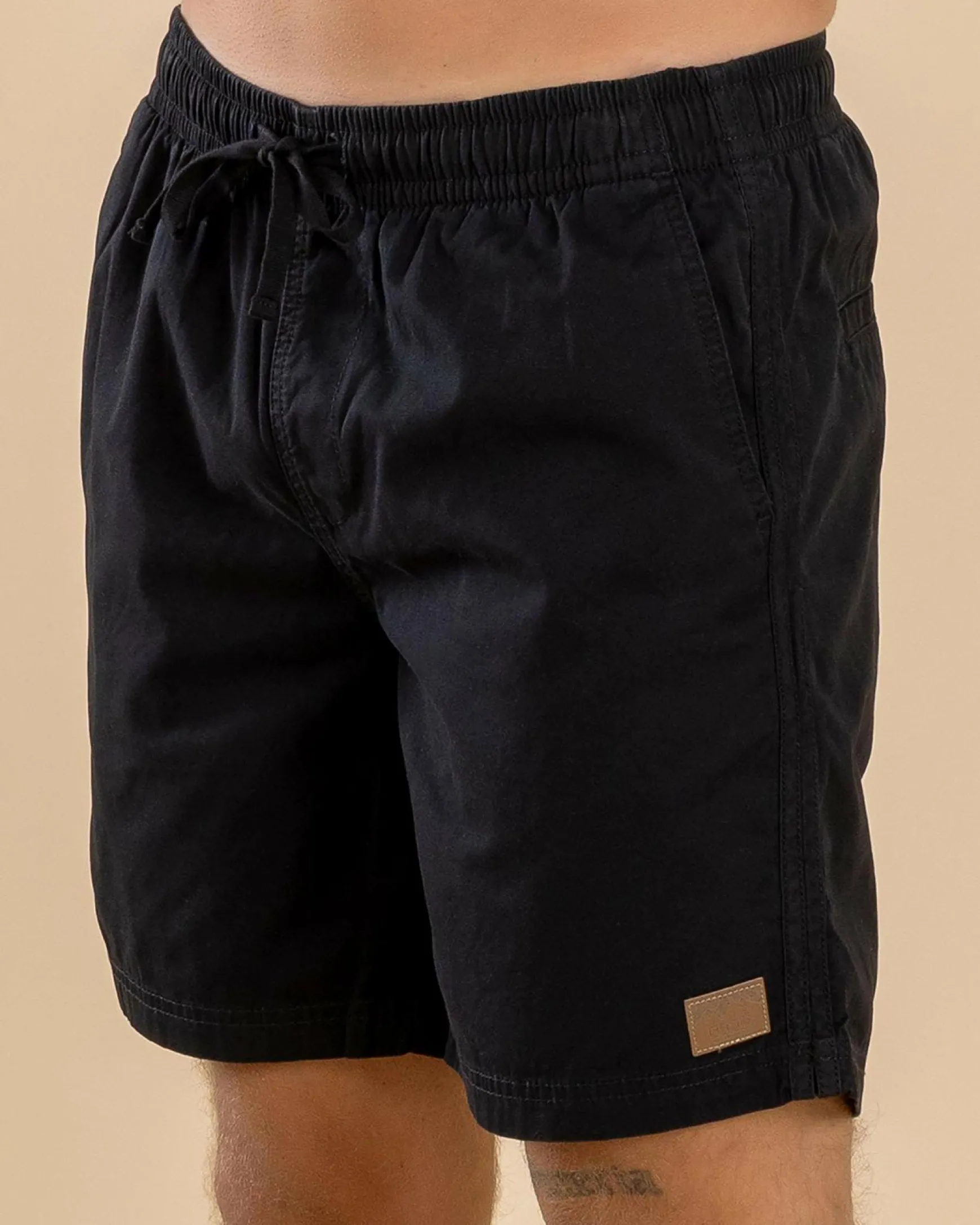 Conclude Elastic Waist Shorts