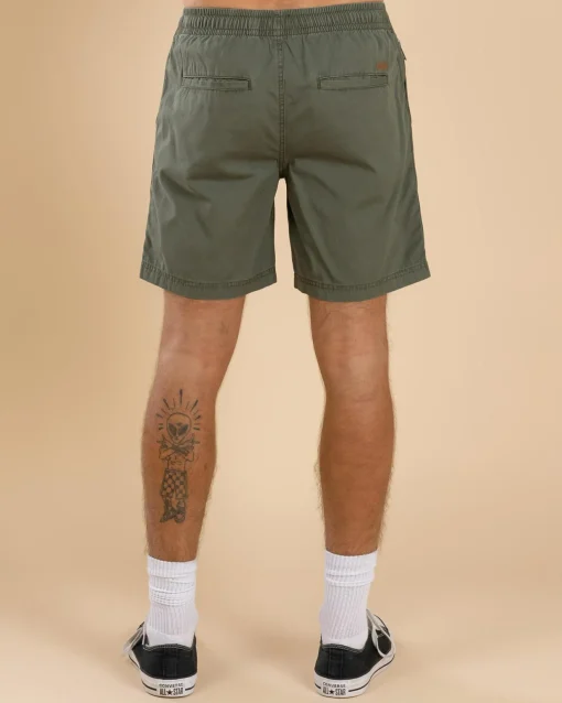 Conclude Elastic Waist Shorts