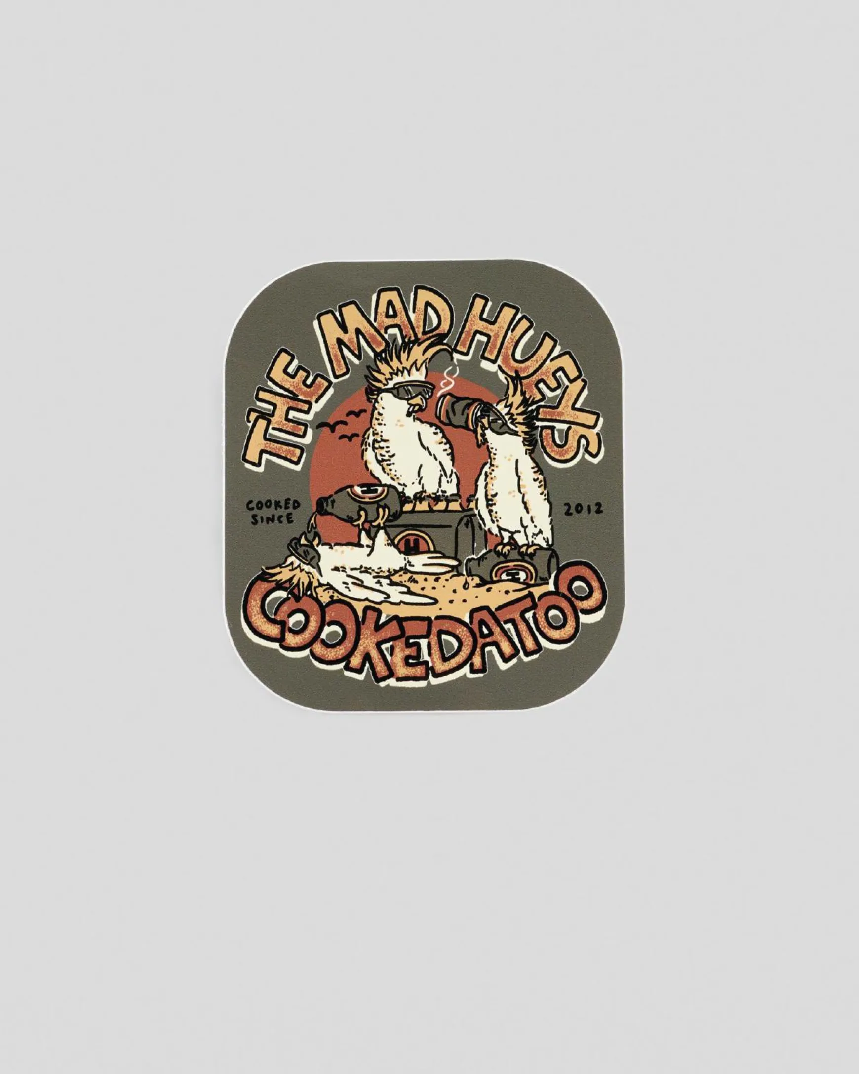 Cookedatoo Trio Sticker