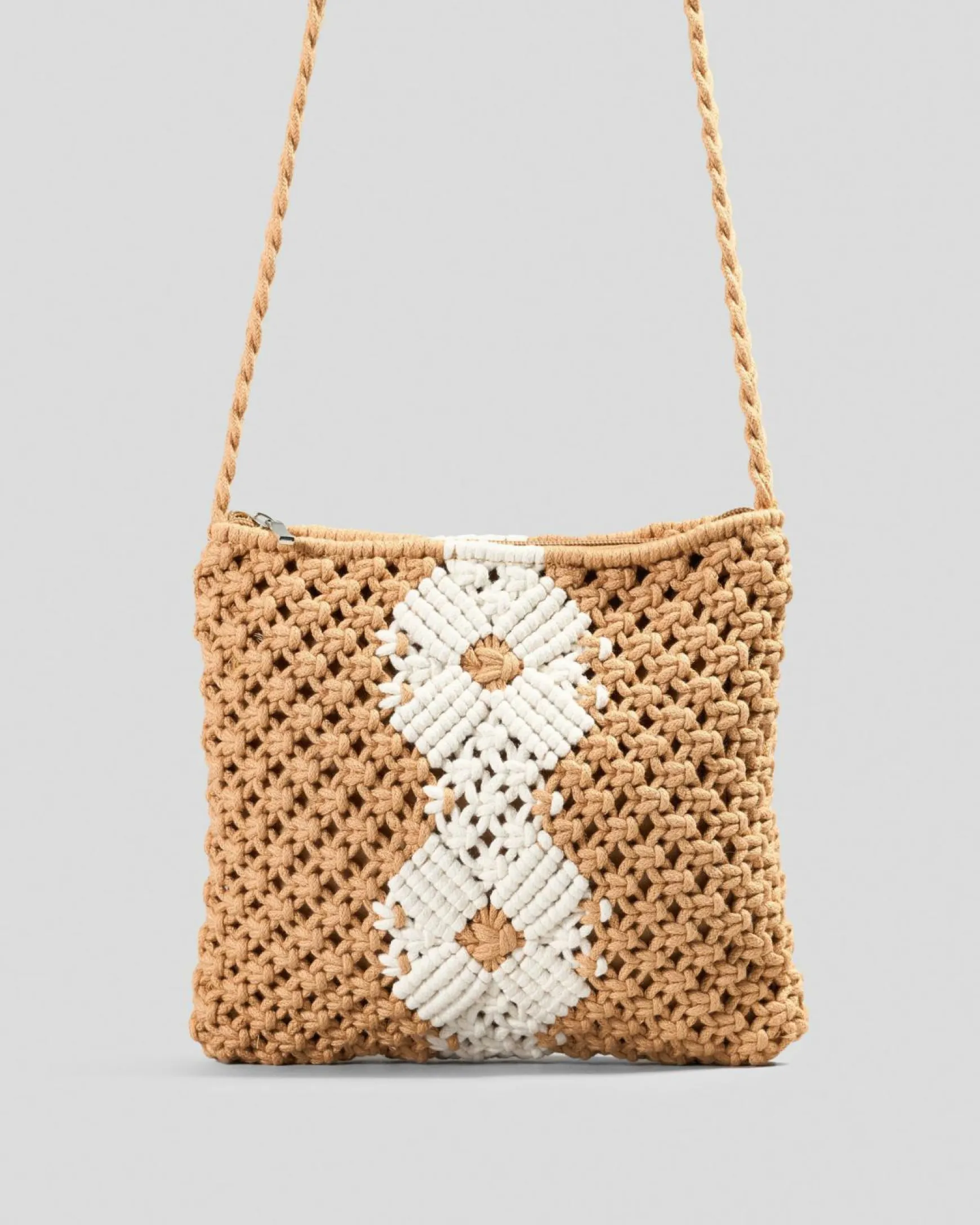 Coolum Macrame Crossbody Bag