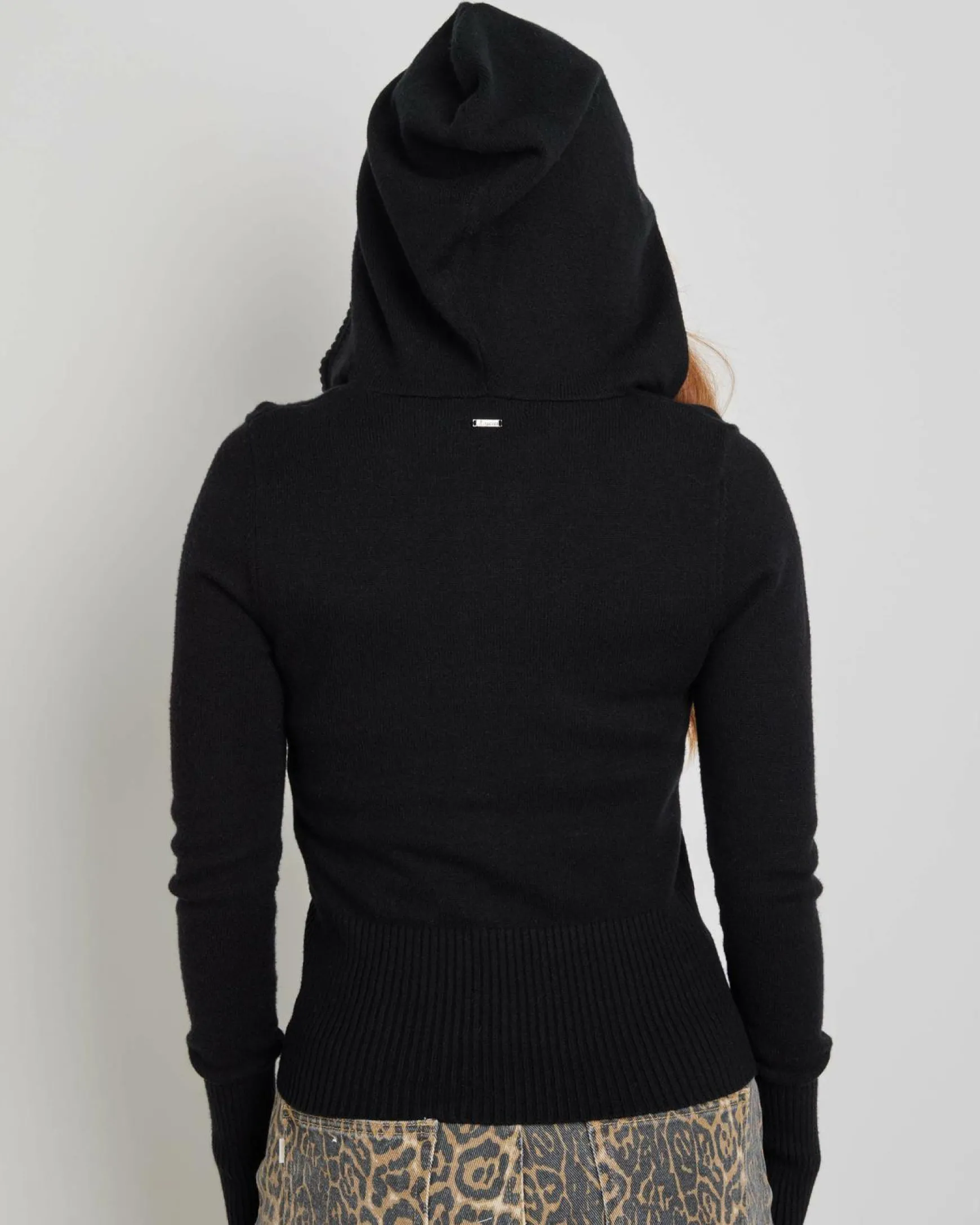 Cora Hooded Zip Knit Jumper