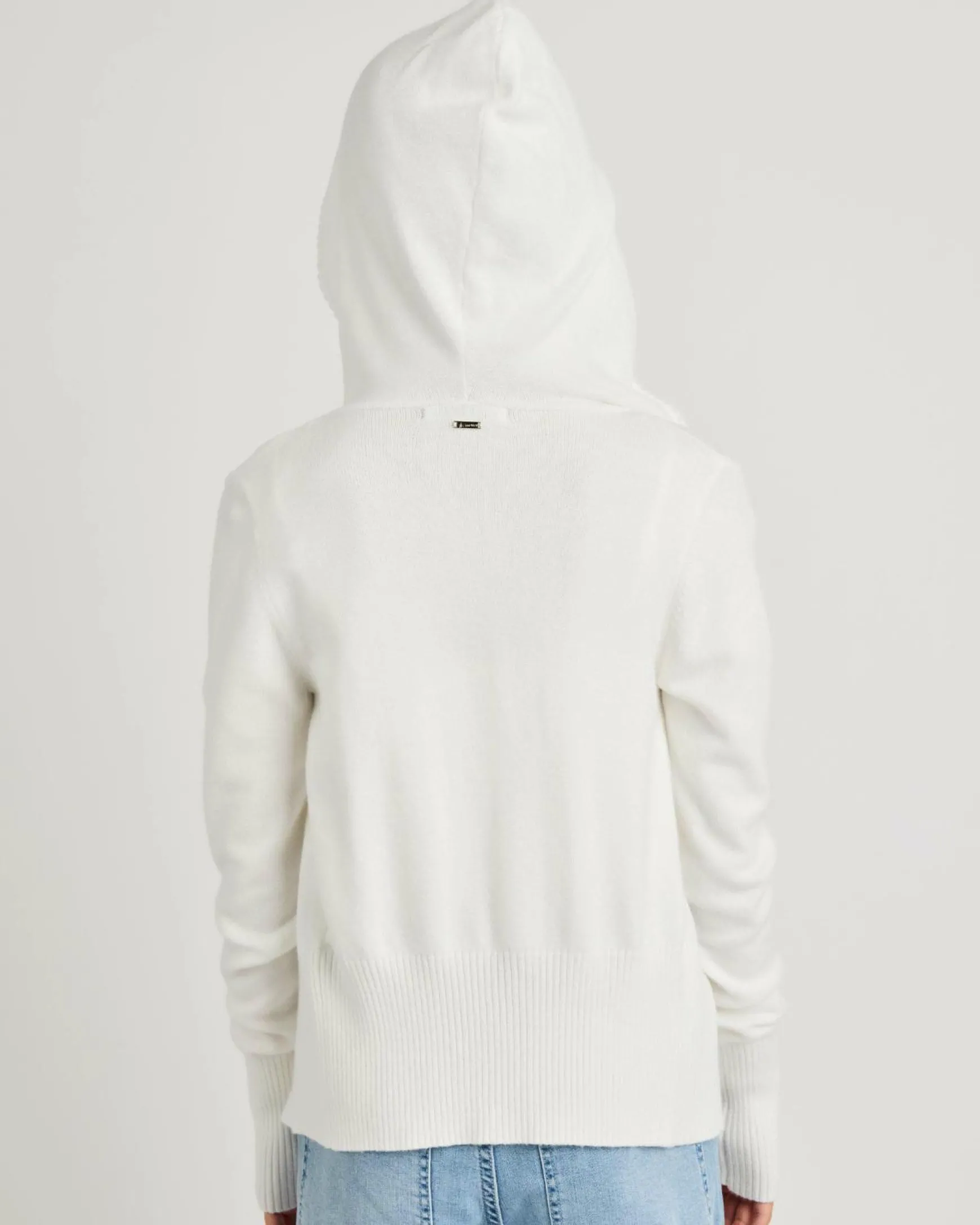Cora Hooded Zip Knit Jumper