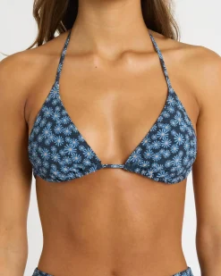 Cosmos Halter Sliding Triangle Bikini Top