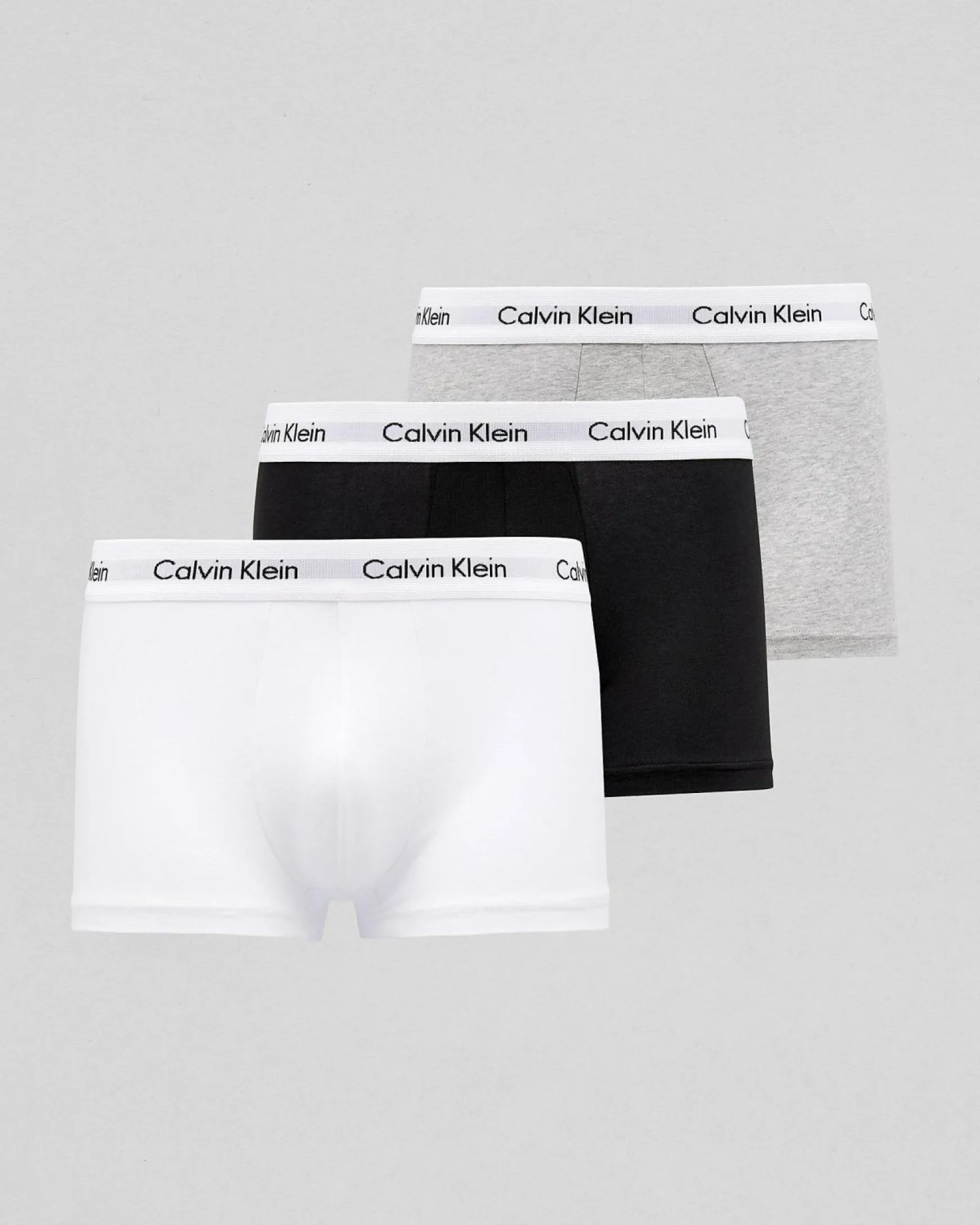 Cotton Stretch Low Rise Trunks 3 Pack