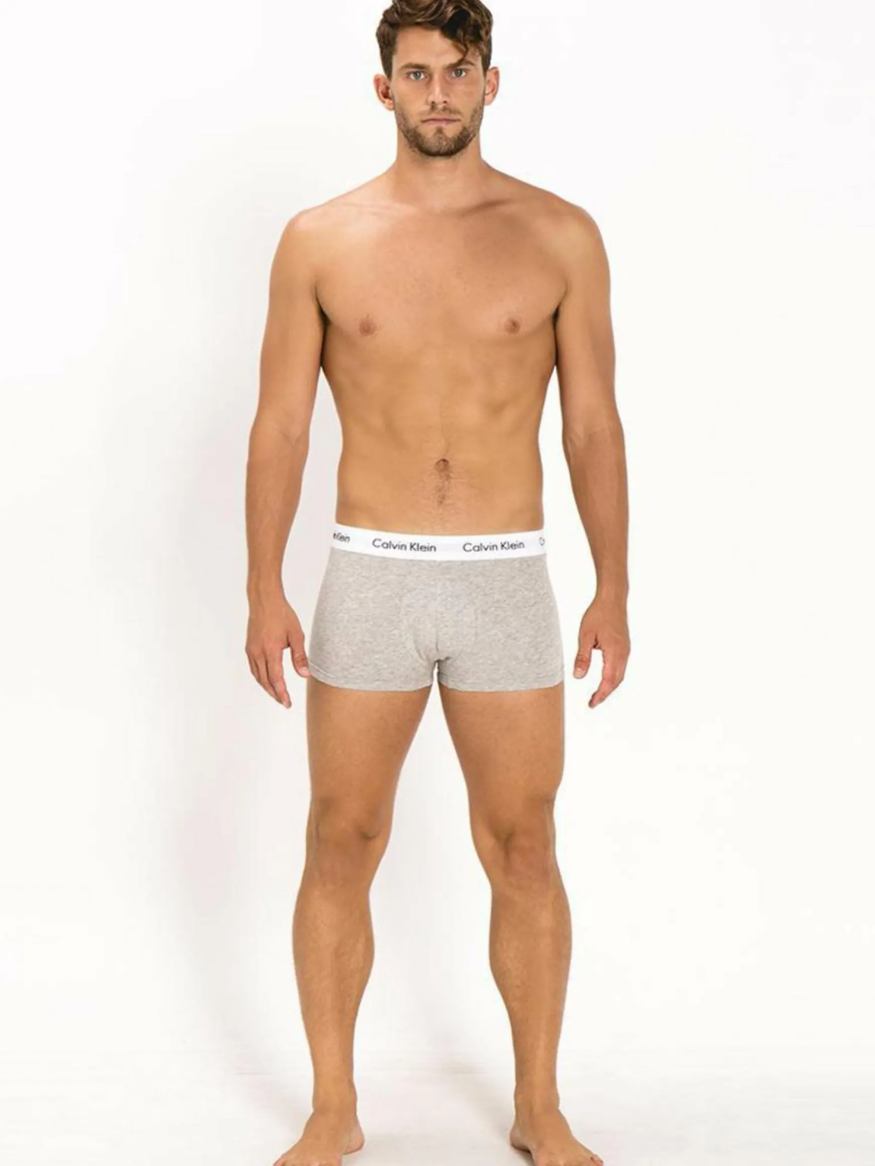 Cotton Stretch Low Rise Trunks 3 Pack