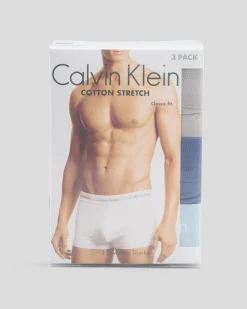 Cotton Stretch Low Rise Trunk 3 Pack