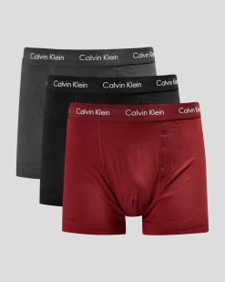 Cotton Stretch Trunks 3 Pack
