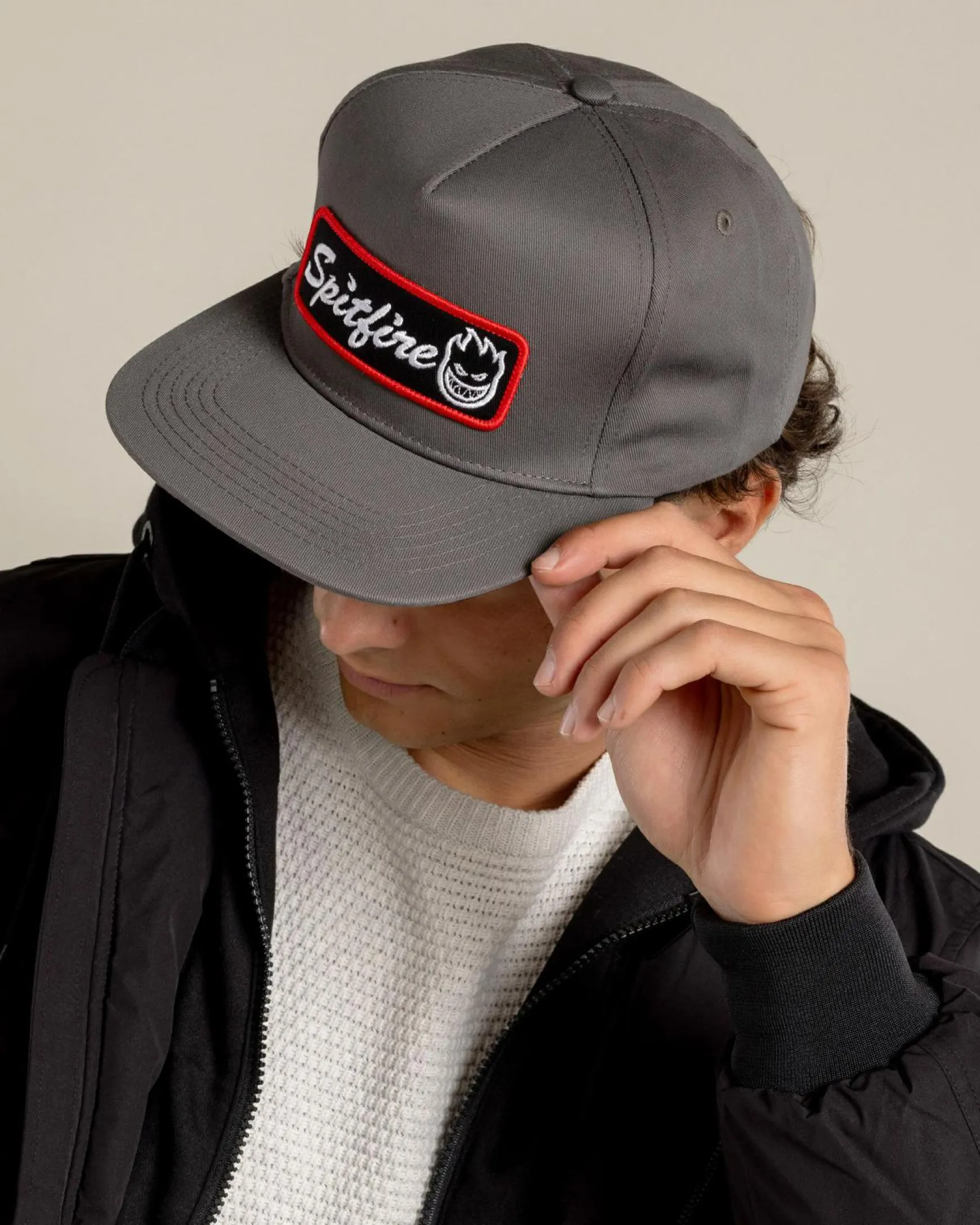 Courier Patch Snapback Cap