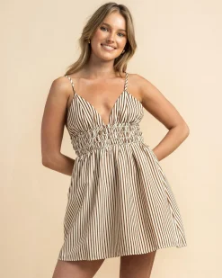 Cove Stripe Mini Dress