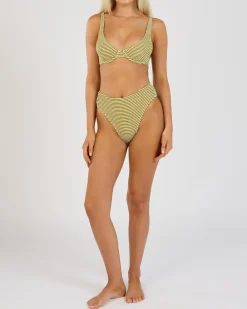Cove Stripe Underwire Bikini Top