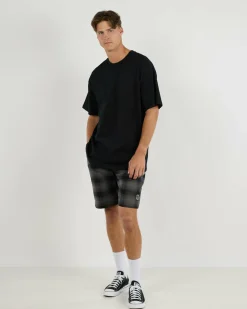 Crisis Elastic Waist Shorts