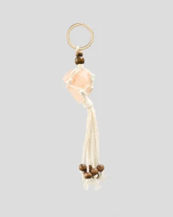 Crystal Macrame Keyring