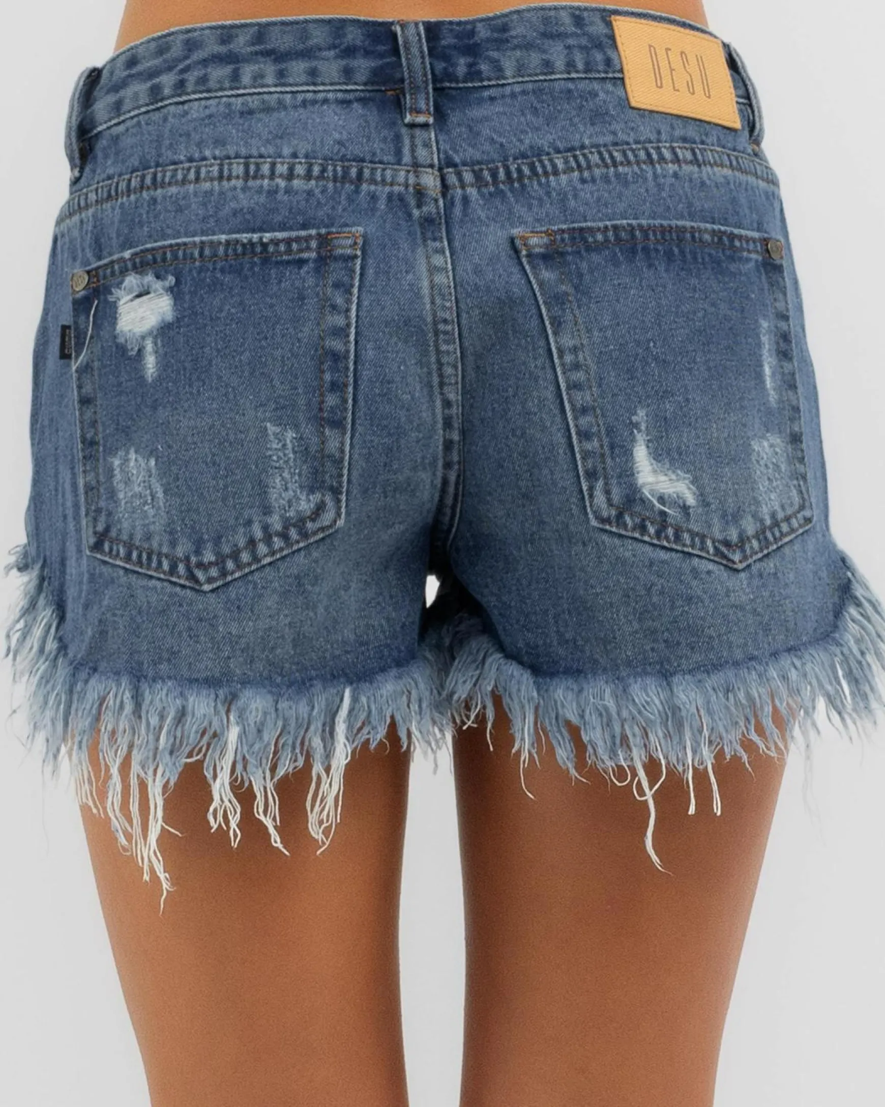 Cyrus Micro Denim Shorts