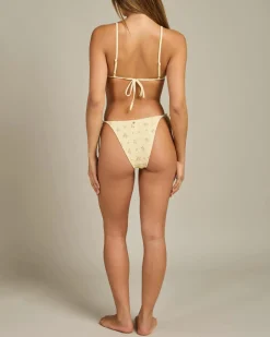 Dahlia Floral Tie Side Bikini Bottom