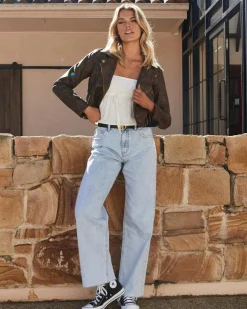 Davidson Faux Leather Jacket