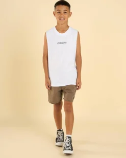 Day And Night Muscle Yth Muscle Tank