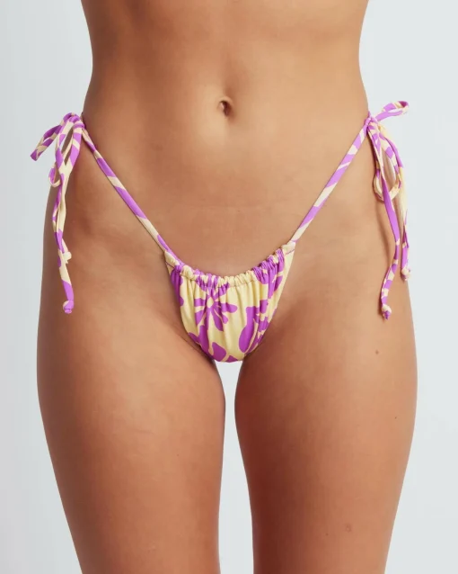 Deep Sea Daisy Reversible Bells Bikini Bottom