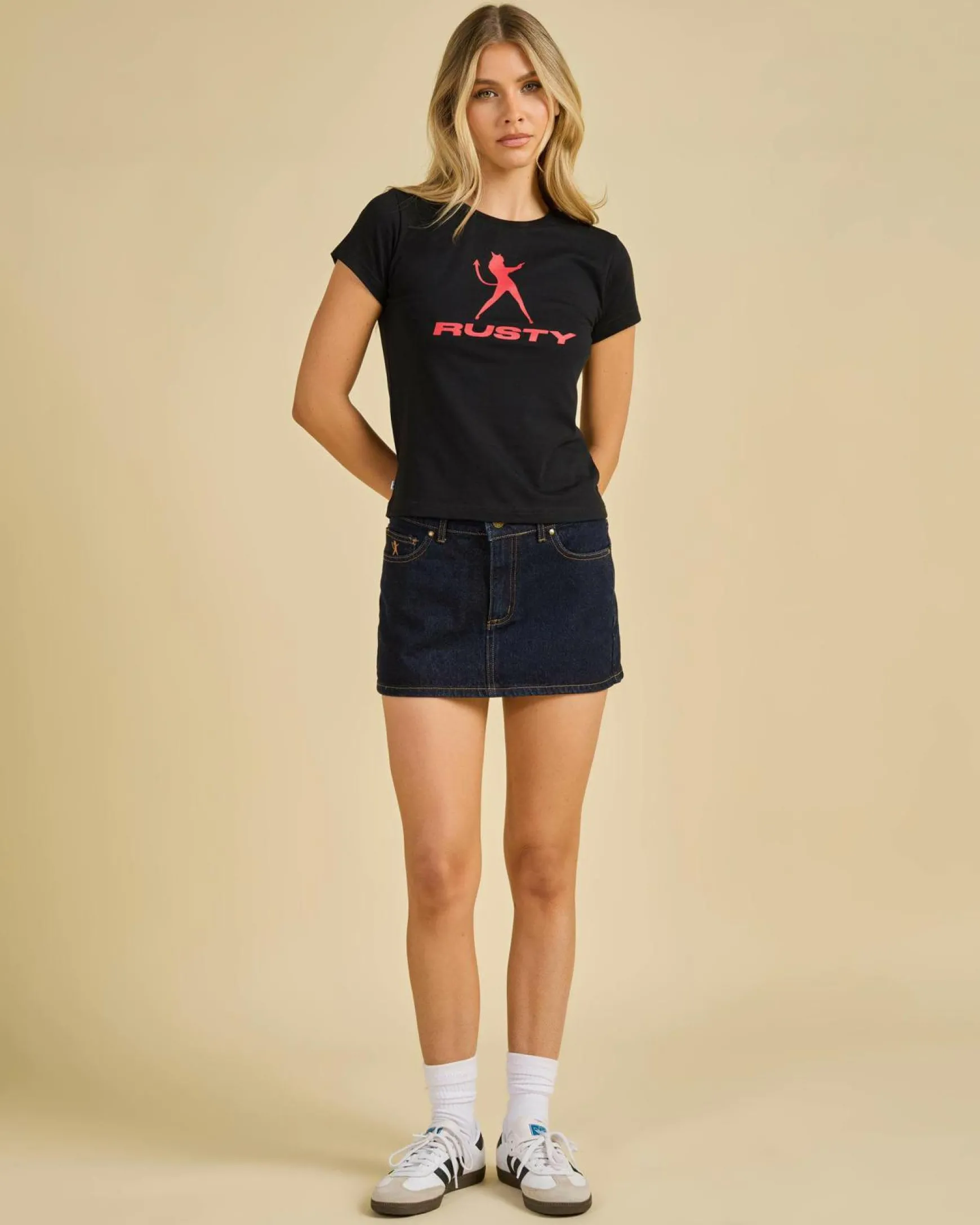 Devil Power Baby Tee