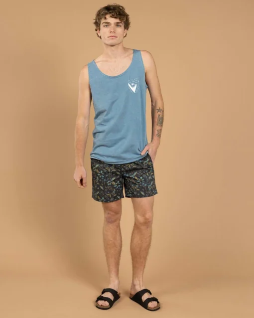 Dewfall Elastic Waist Shorts