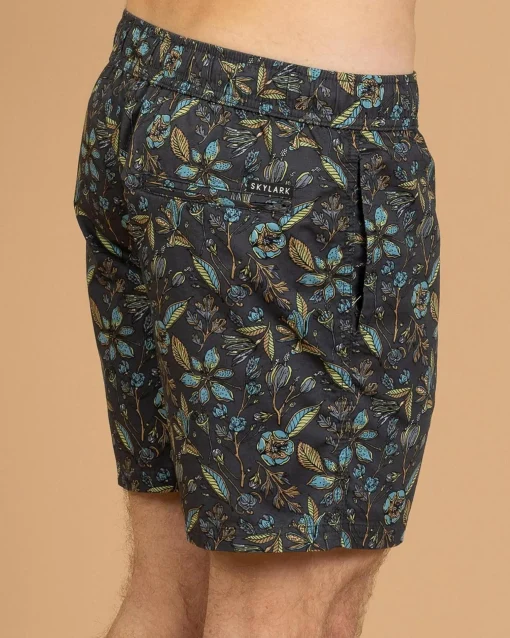 Dewfall Elastic Waist Shorts