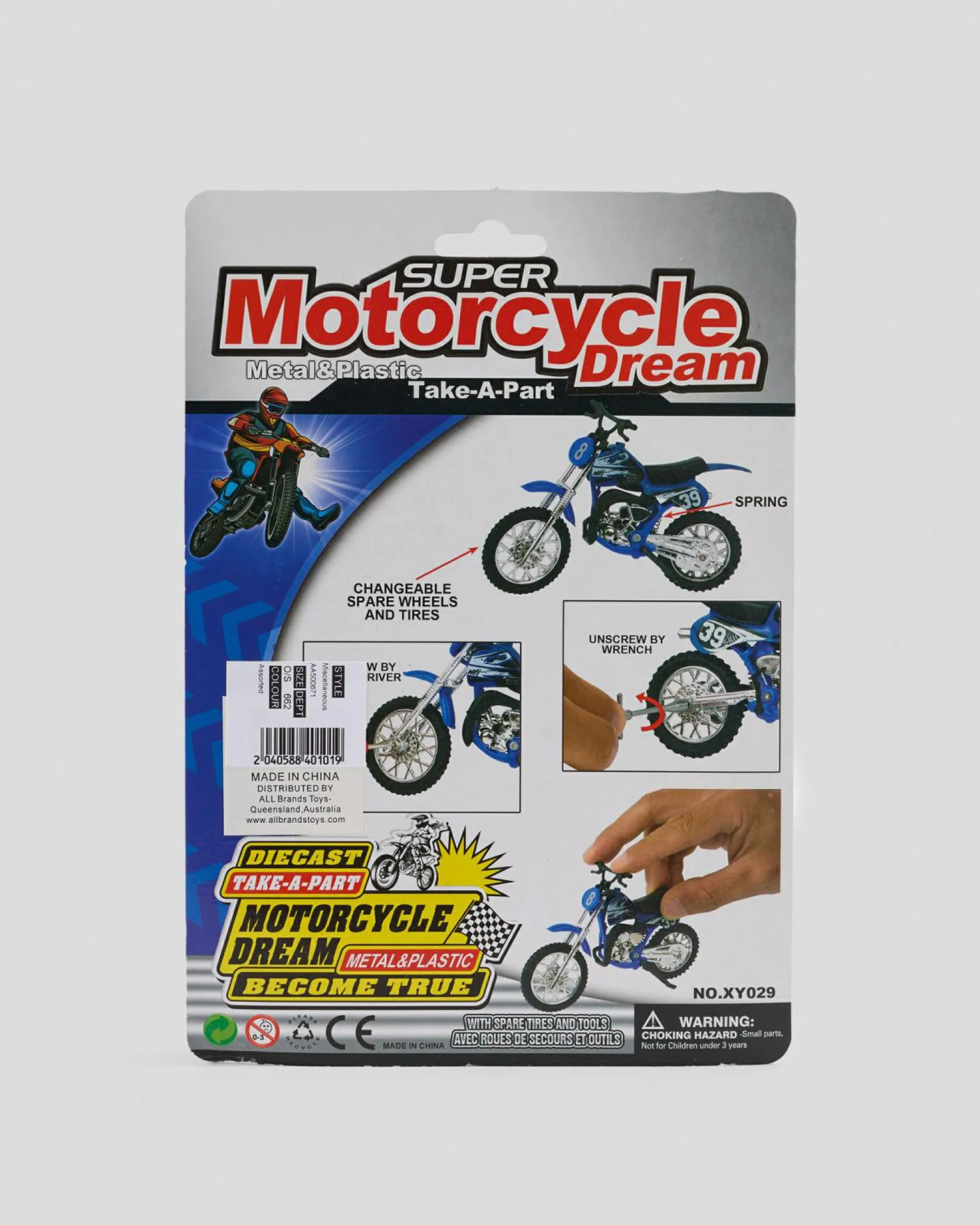 Diecast DIY Motorbike