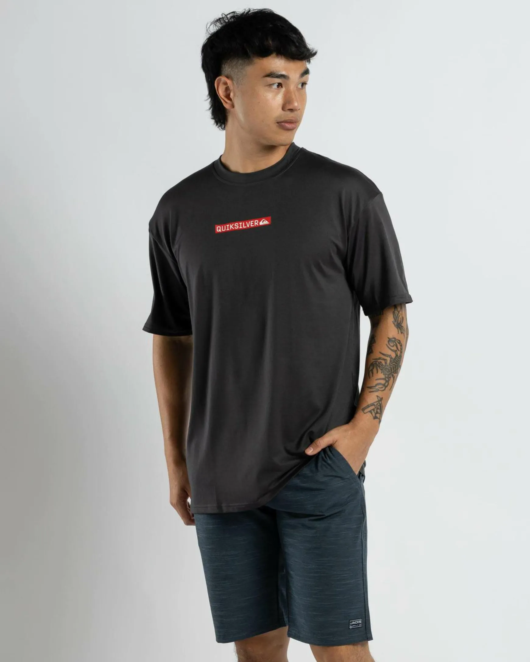 DNA Clicker Logo Short Sleeve Wetshirt