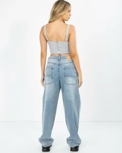 Dolly Lace Up Top