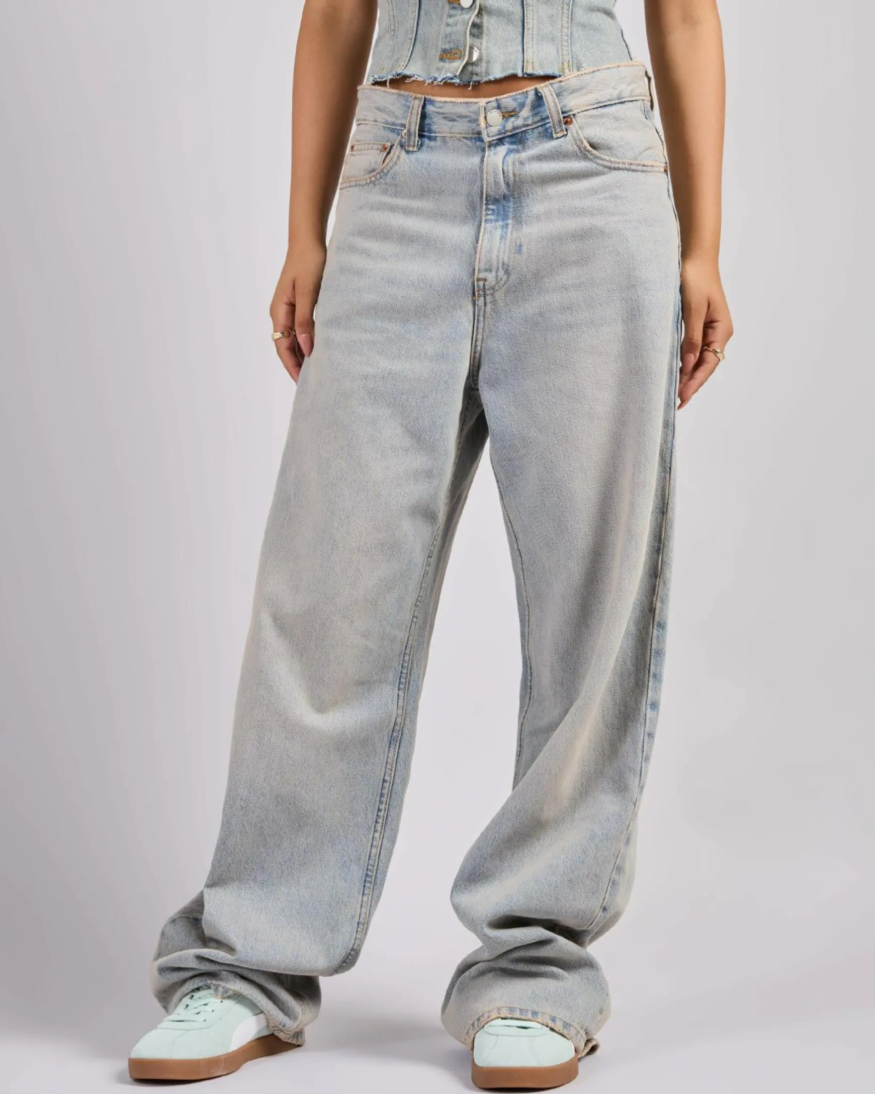 Donna Mid Baggy Jeans
