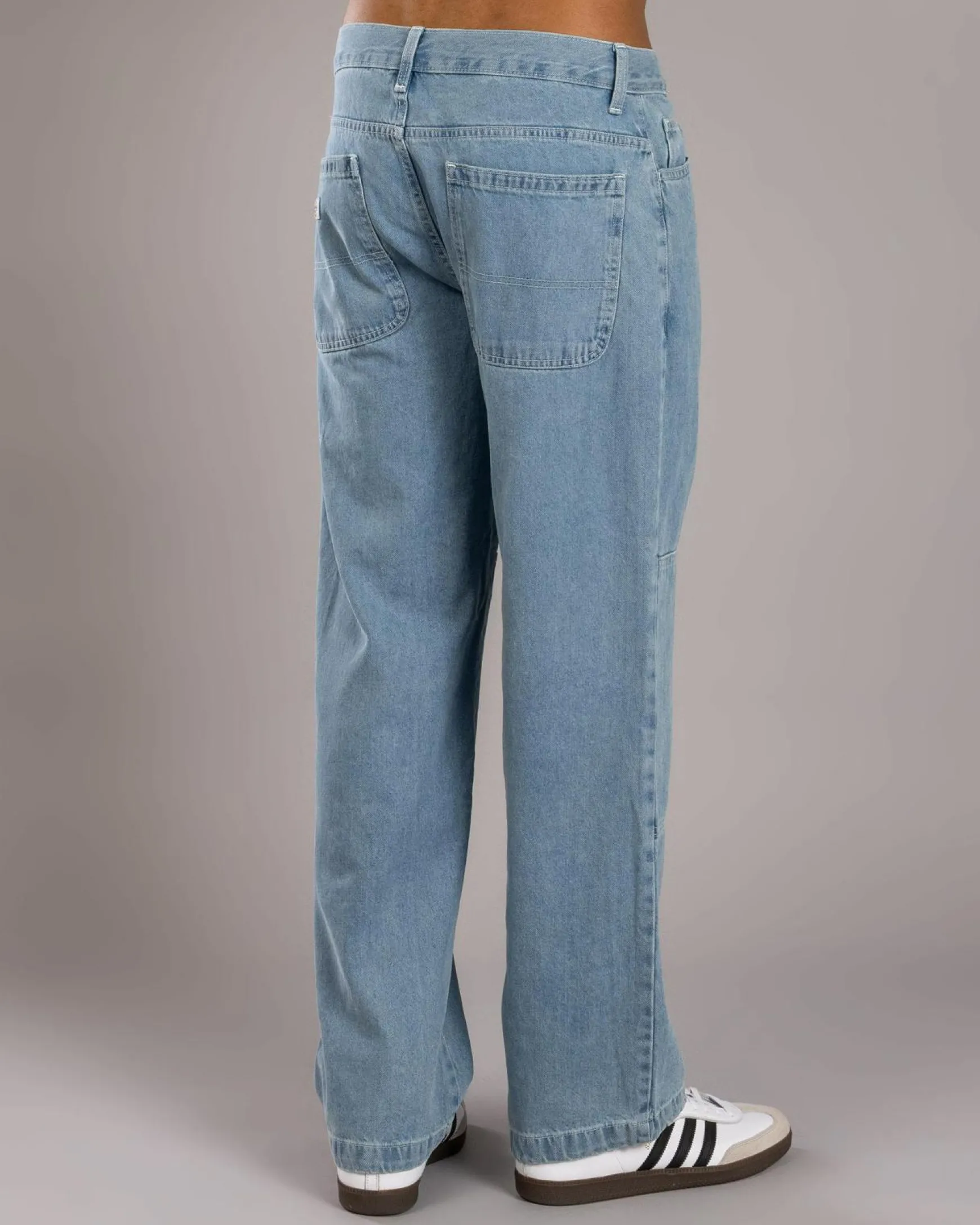 Double Knee Denim Pants