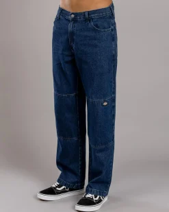 Double Knee Denim Pants