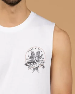 Double Vision Muscle Tank