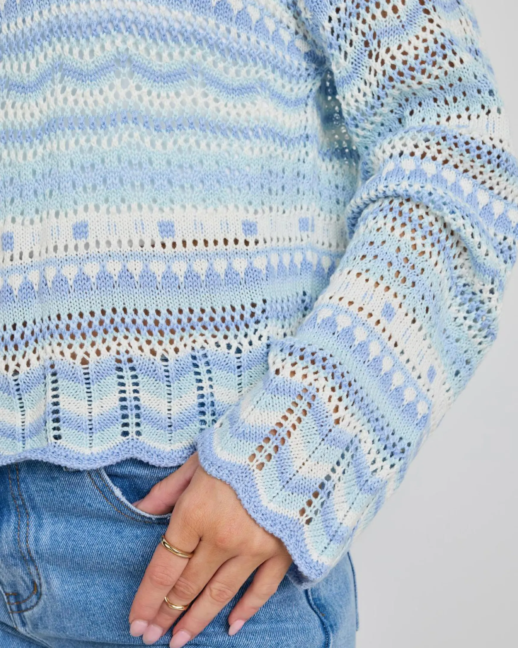 Dream Catcher Crochet Jumper