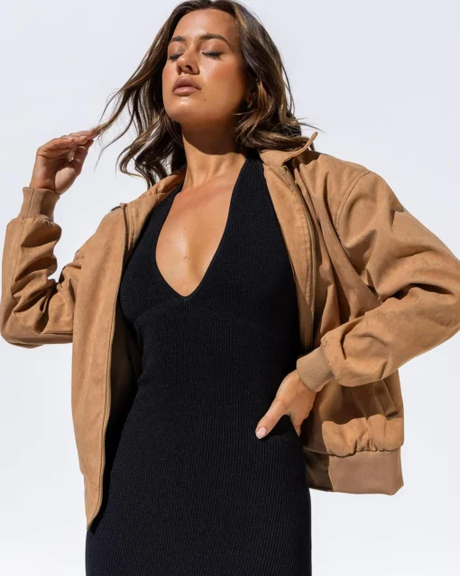 Dune Faux Suede Jacket