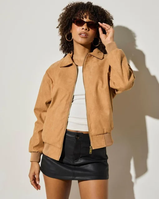 Dune Faux Suede Jacket