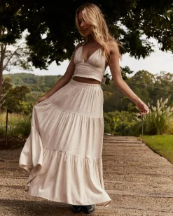 Dusk Hawaii Maxi Skirt