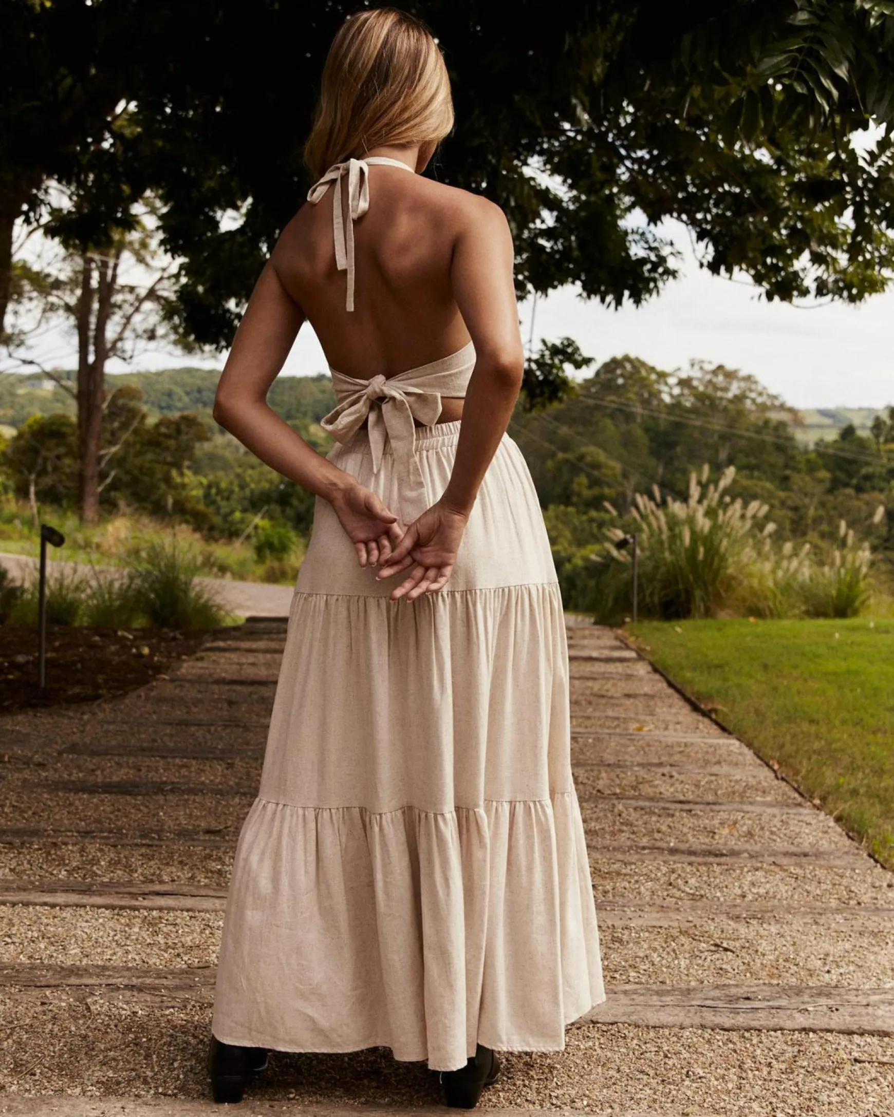 Dusk Hawaii Maxi Skirt