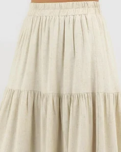 Dusk Hawaii Maxi Skirt