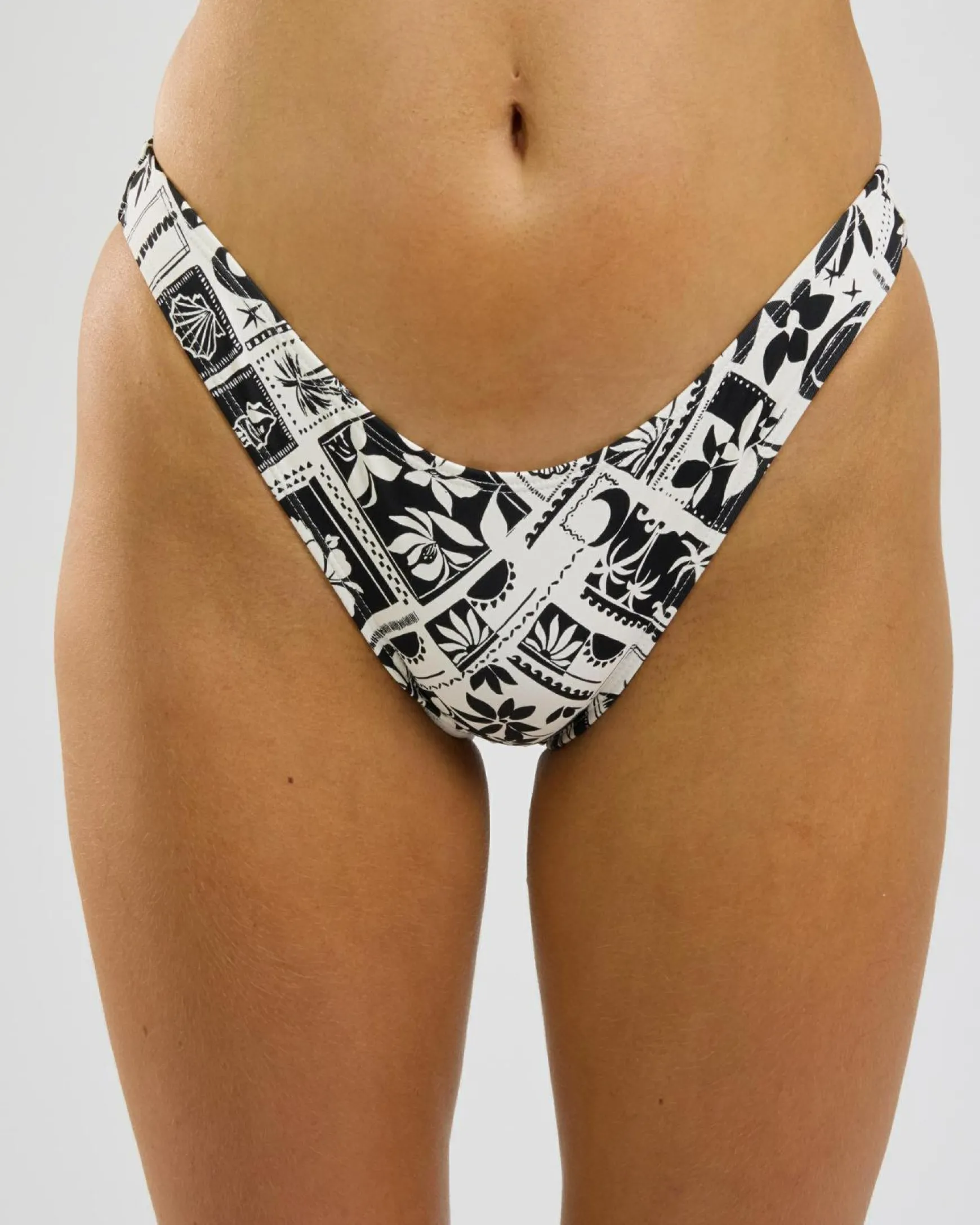 Echo High Cut Bikini Bottom