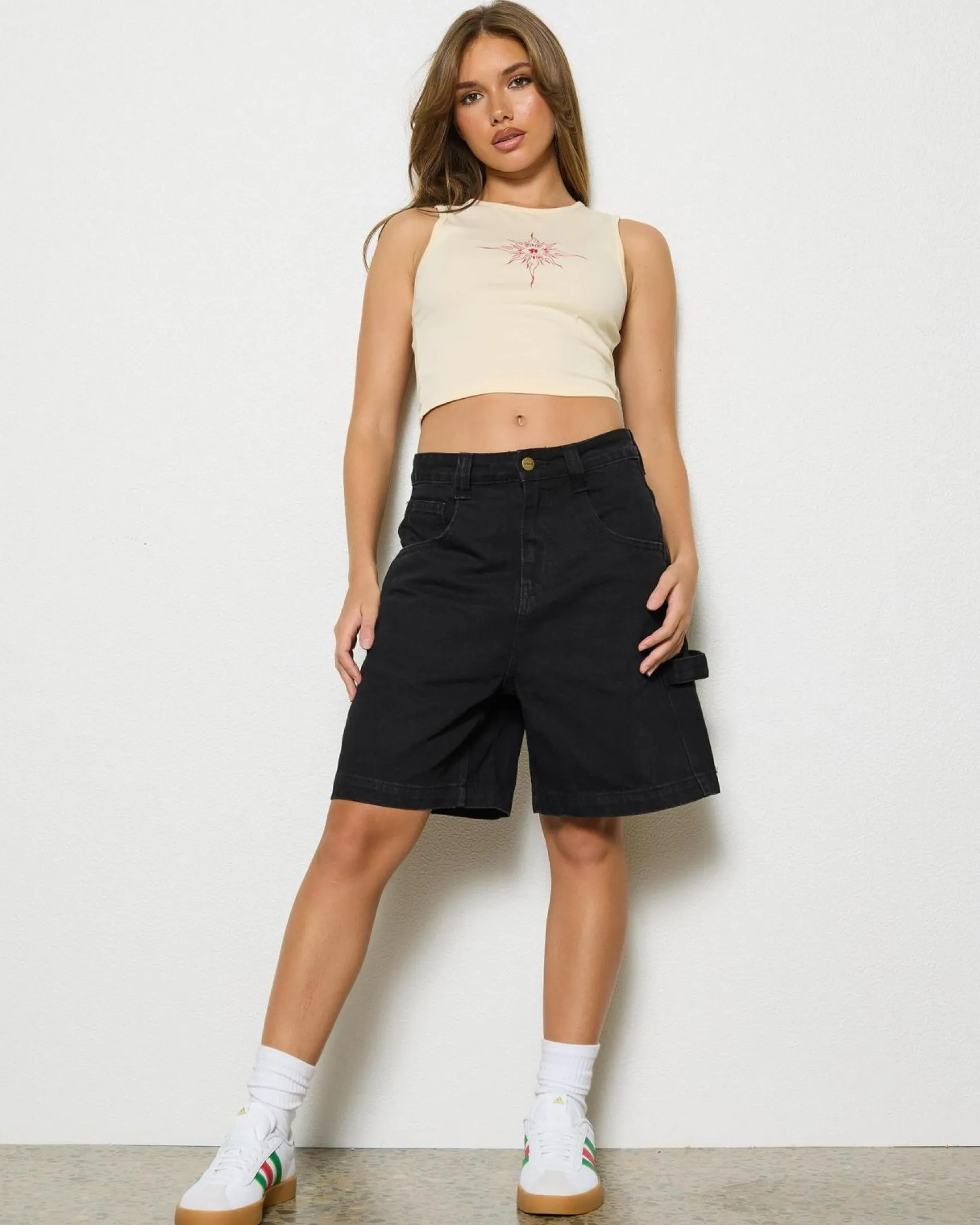 Emilie - Denim Workwear Short