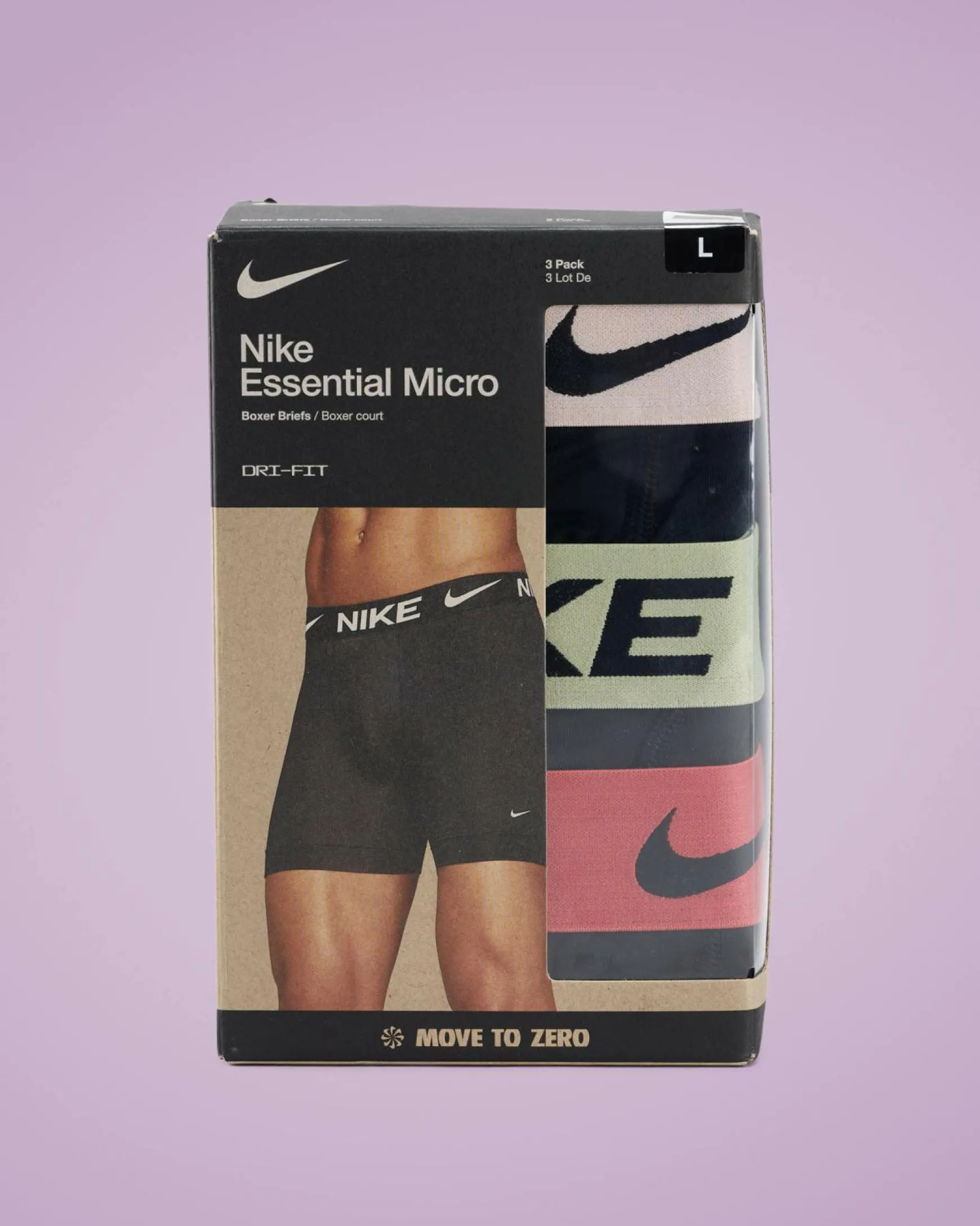 Essential Micro Boxer Brief 3 Pack