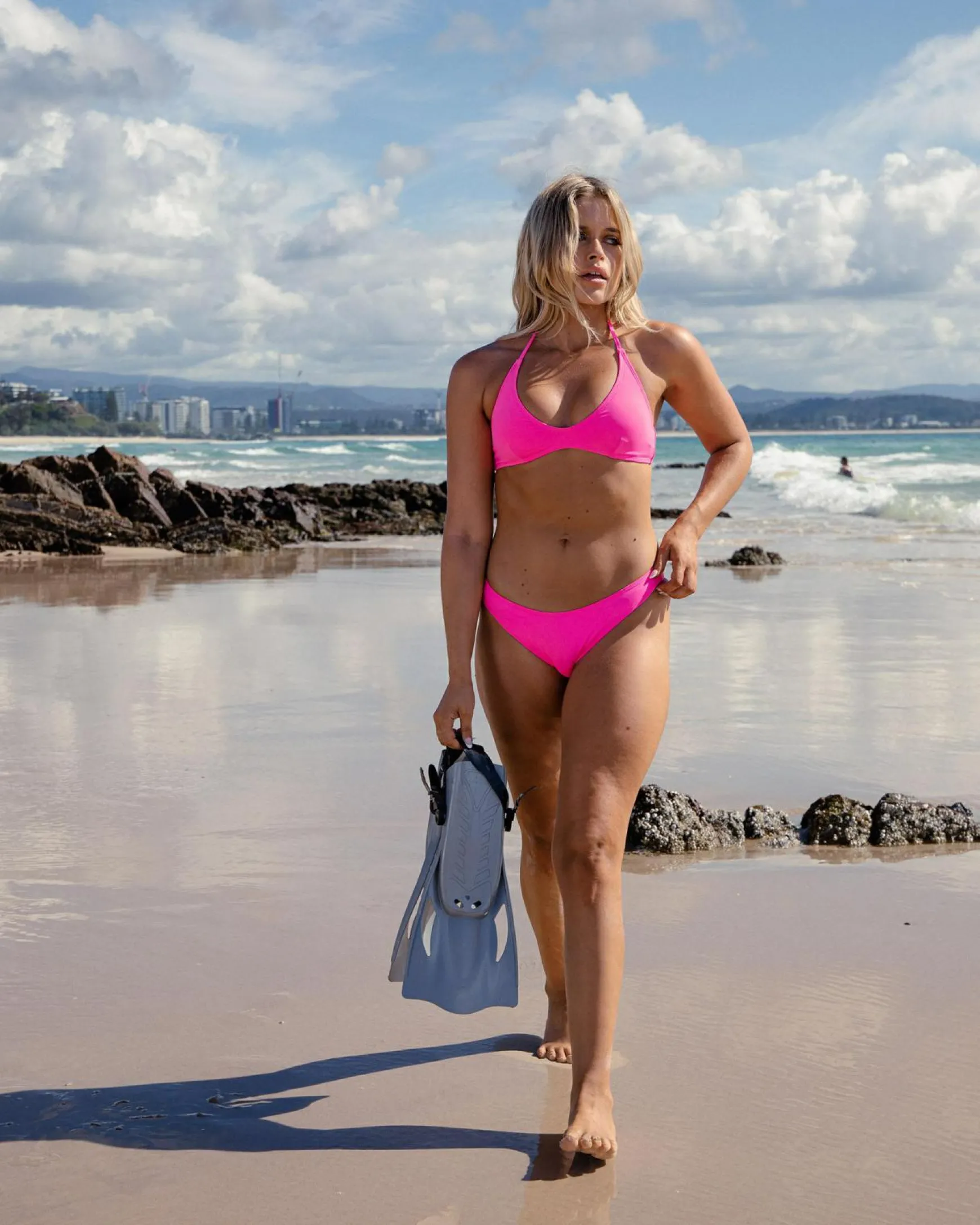 Evelyn High Cut Bikini Bottom