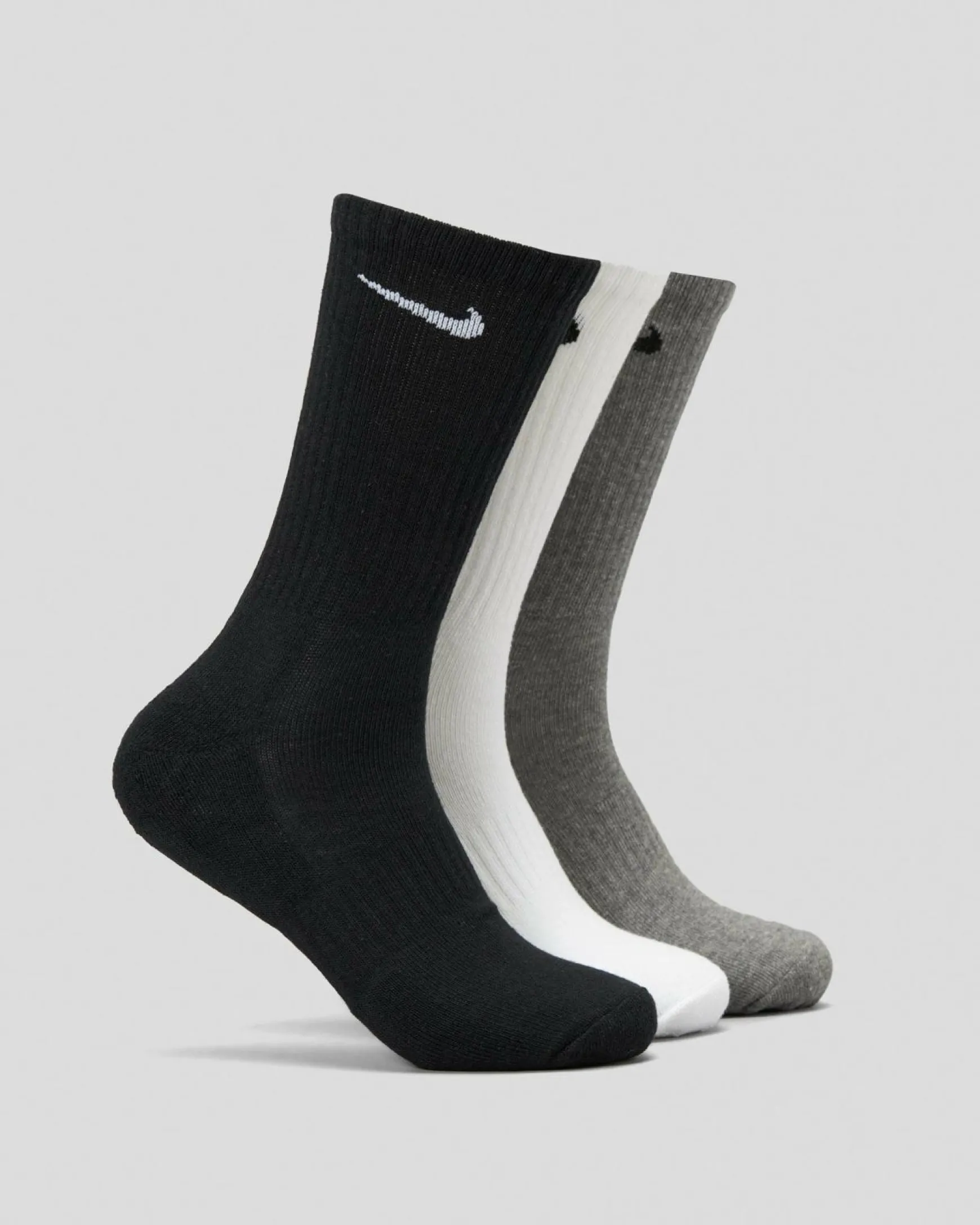 Everyday Cushion Crew Socks 3 Pack