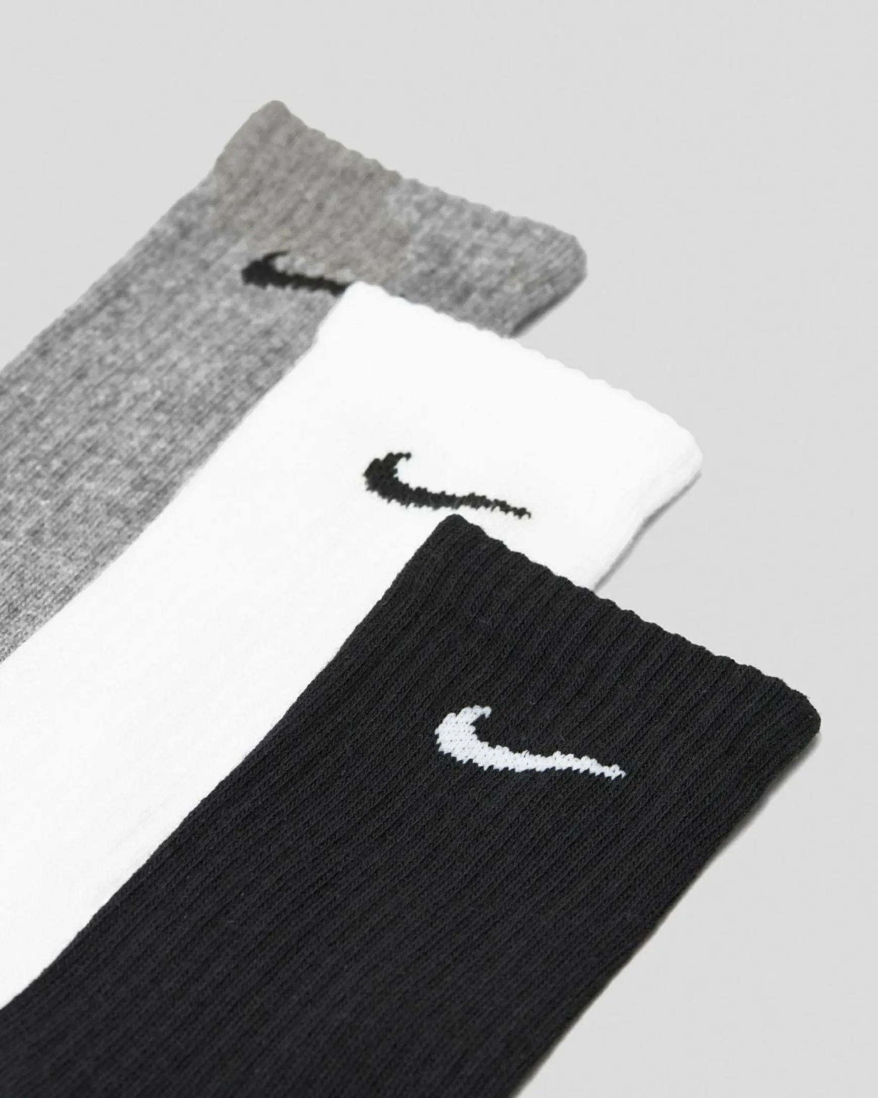 Everyday Cushion Crew Socks 3 Pack