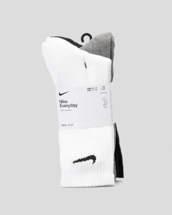 Everyday Cushion Crew Socks 3 Pack